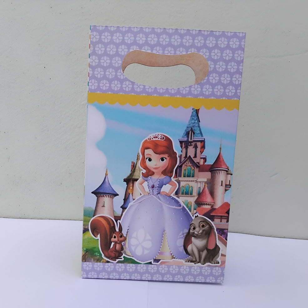 Sacolinha Surpresa Personalizada Princesa Sophia Lembrancinhas Festa Infantil