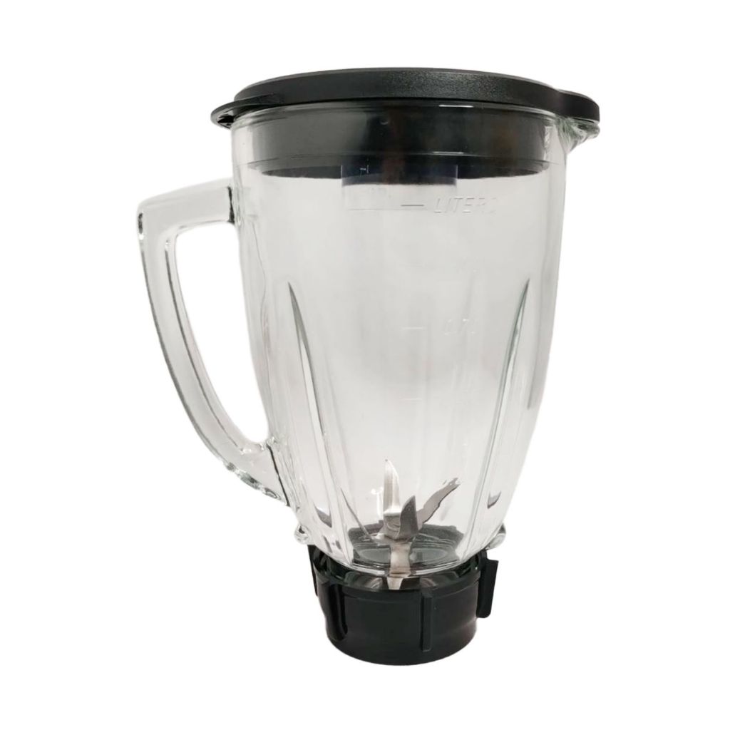 Copo de liquidificador Vidro Redondo 1.5L Oster Lâmina e Tampa Inclusos