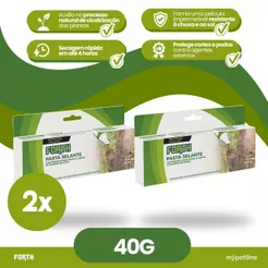 Kit 2 Forth Pasta Selante e Cicatrizante - 20g