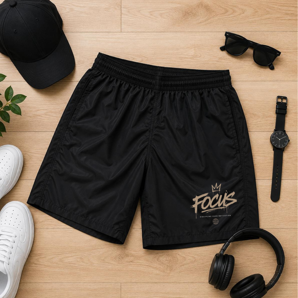 Short Bermuda Tactel Musculação Streetwear Casual Treino Academia Masculina com Elastano