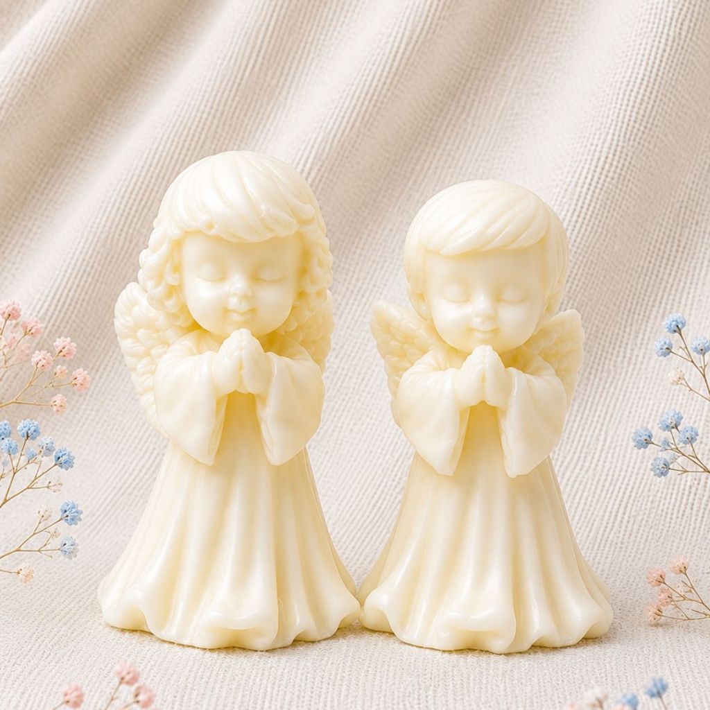 Lembrancinhas maternidade Batizado, Chá de Bebê Anjinho de Sabonete Artesanal Personalizado