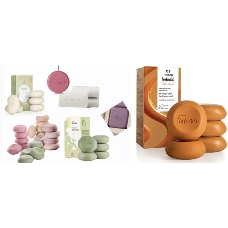 Natura sabonete unitario ou kit ou caixas uma FRAGRANCIA mmbb ERVA DOCE
