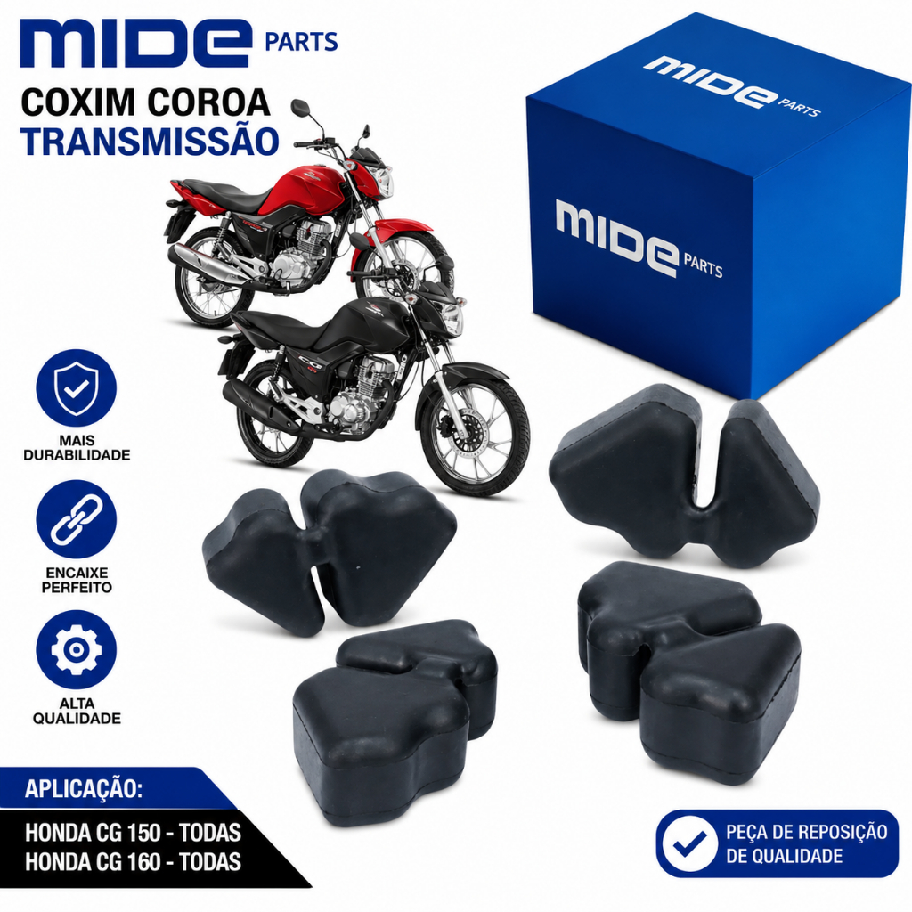 Bucha Coxim Coroa Transmissao HONDA Cg 150 160 KS ES ESD CARGO FAN TITAN JOB