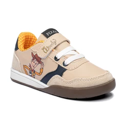 Tênis Infantil Woody Toy Story Disney Original com Velcro Numeração 24 ao 33 Casual Confortável para Meninos