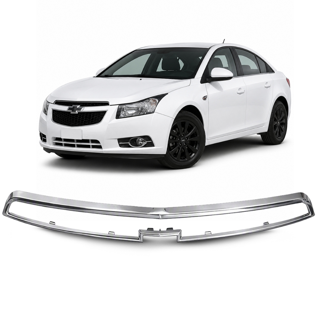 Friso Grade Radiador Superior Cruze 2010 A 2014 Cromado