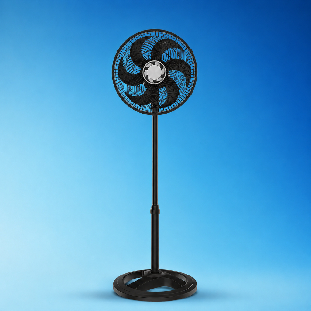 Ventilador Coluna 30 cm Ventisol Turbo 6 Pás Oscilante Potente Silencioso 127V 220V Altura Ajustável
