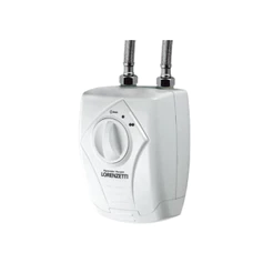 Aquecedor de Água Elétrico Versátil Lorenzetti 220V 5500W Branco Aquecimento Pia Cozinha Lavatório