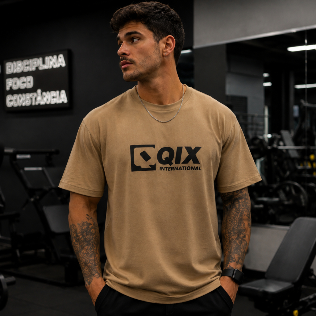 CAMISETA QIX INTERNATIONAL CASUAL T-SHIRT