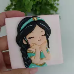 Cortador Jasmine modulado confeitaria doces pasta americana biscuit