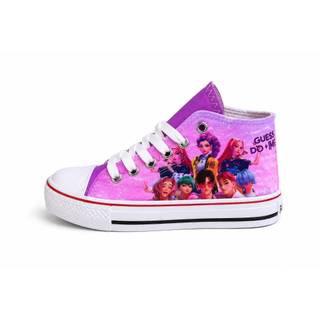 Bota Guerreiras K-Pop Rosa Cano Alto | , Confortável e Estiloso | 27ao 32