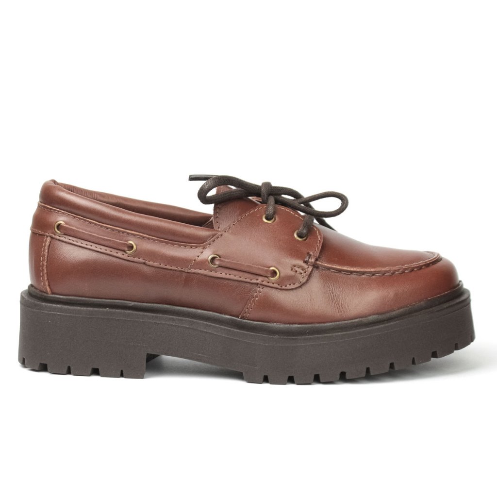 Mocassim Feminino Tratorado Couro Legitimo Cadarco Confortavel