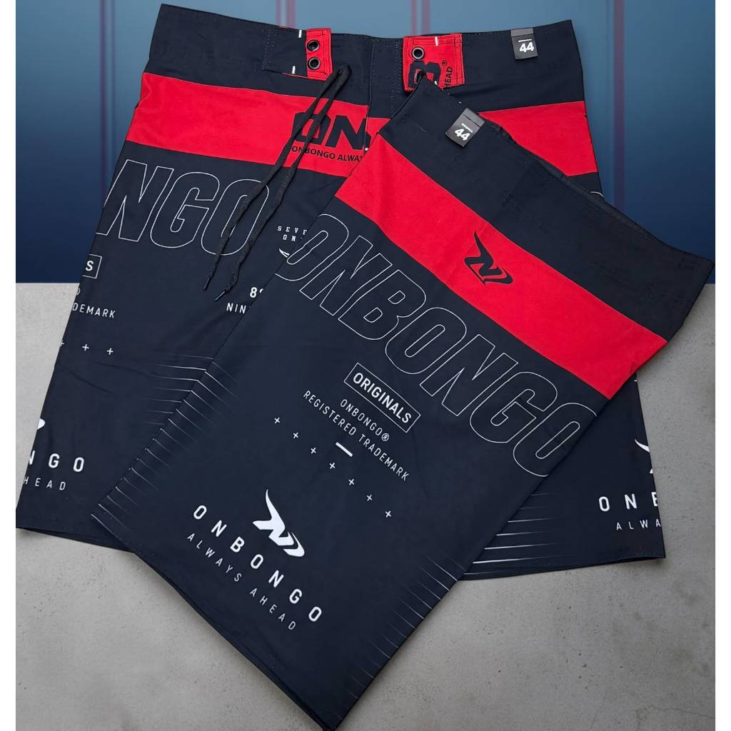 Bermuda de surf masculina estampada no tecido elastano lançamento 2025
