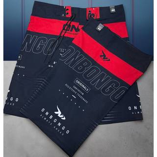 Bermuda de surf masculina estampada no tecido elastano lançamento 2025