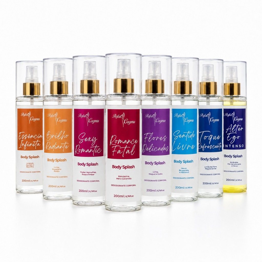 Body Splash Provocante 200ml Perfect Corpus Fragrância Frutada Floral Fixação Marcante Envio Imediato