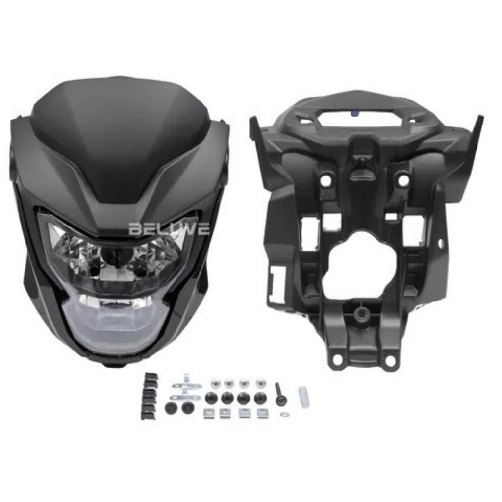 Kit carenagem frente farol completa Titan 2025 Adaptada Fan Start 160 2016 A 202