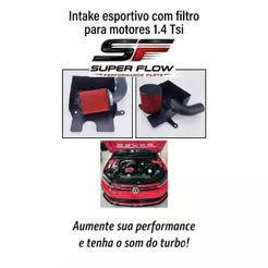 Intake Tsi 1.4 Golf Jetta Tiguan T Cross Polo Gts A3 Q3 Flex mottores 1.4 turbo vw audi