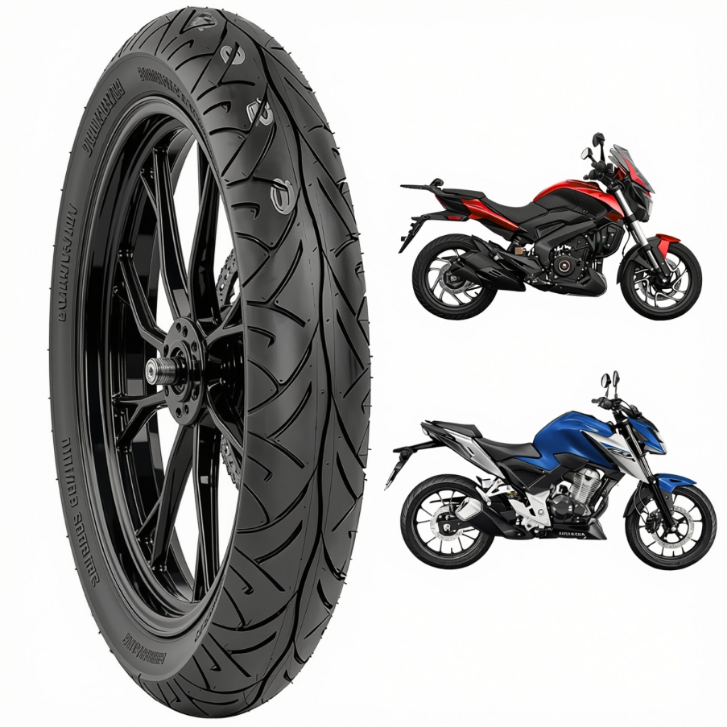 PNEU 110/70-17 DIANTEIRO PIRELLI SPORT DEMON TL 54H USO SEM CAMARA CB250 TWISTER CB300 NINJA 400 Z300 Z400 GS 500E