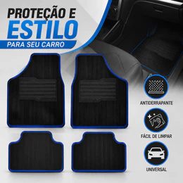 Tapetes Automotivos Antiderrapantes Kit 4 Peças Universal Tapete para Carro tapete para assoalho de carro