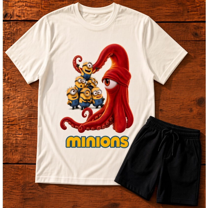 Conjunto Moletinho Short e Camiseta Infantil Masculino Criança Estiloso Verão Fresquinho