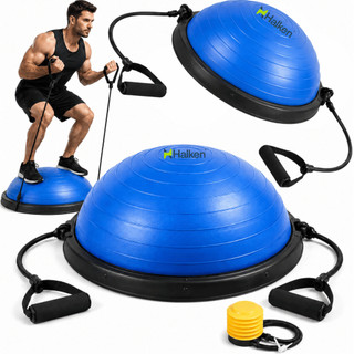 Meia Bola Bosu Equilíbrio Halken Balance Ball Fisioterapia