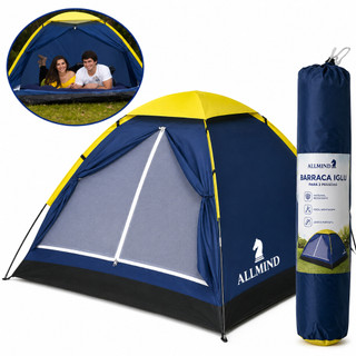 Barraca Camping 2 Pessoas - Barraca De Acampamento A Prova D'Água - Barraca Camping Praia