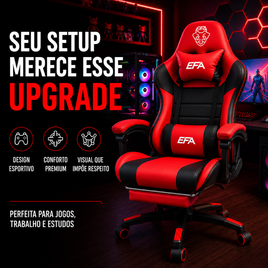 Cadeira Para Escritório Gamer EFA Start