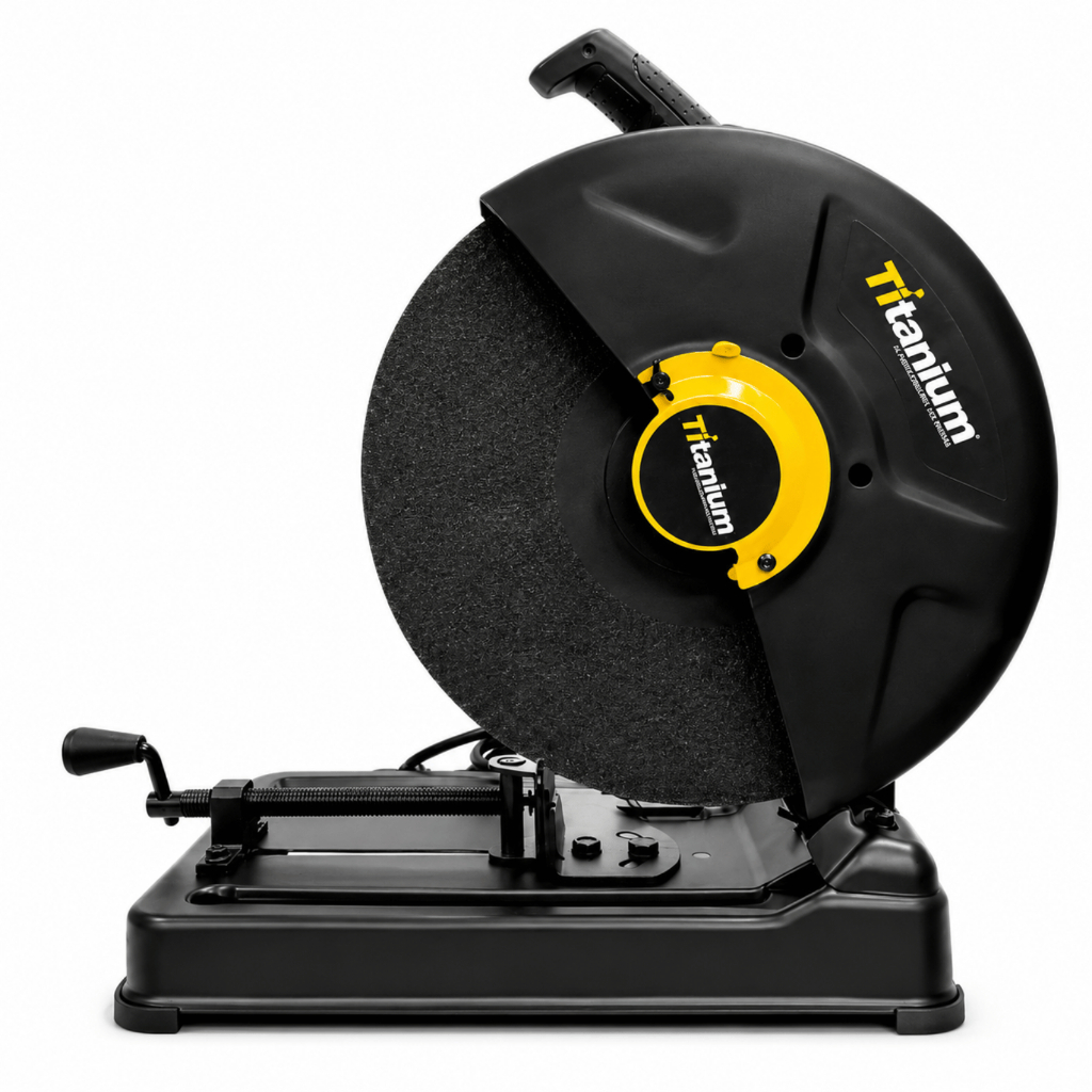 Serra Rápida Policorte 14 Pol 2000W 127V Titanium Platina Disco 355mm Para Ferro Aço Metais