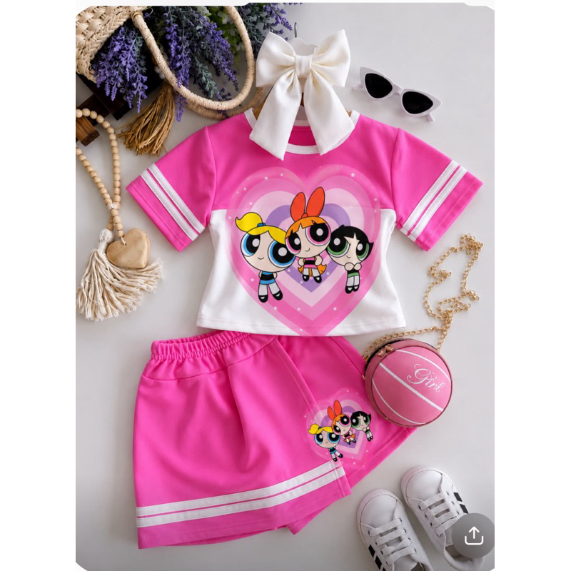 Conjunto Infantil Meninas Super Poderosas!