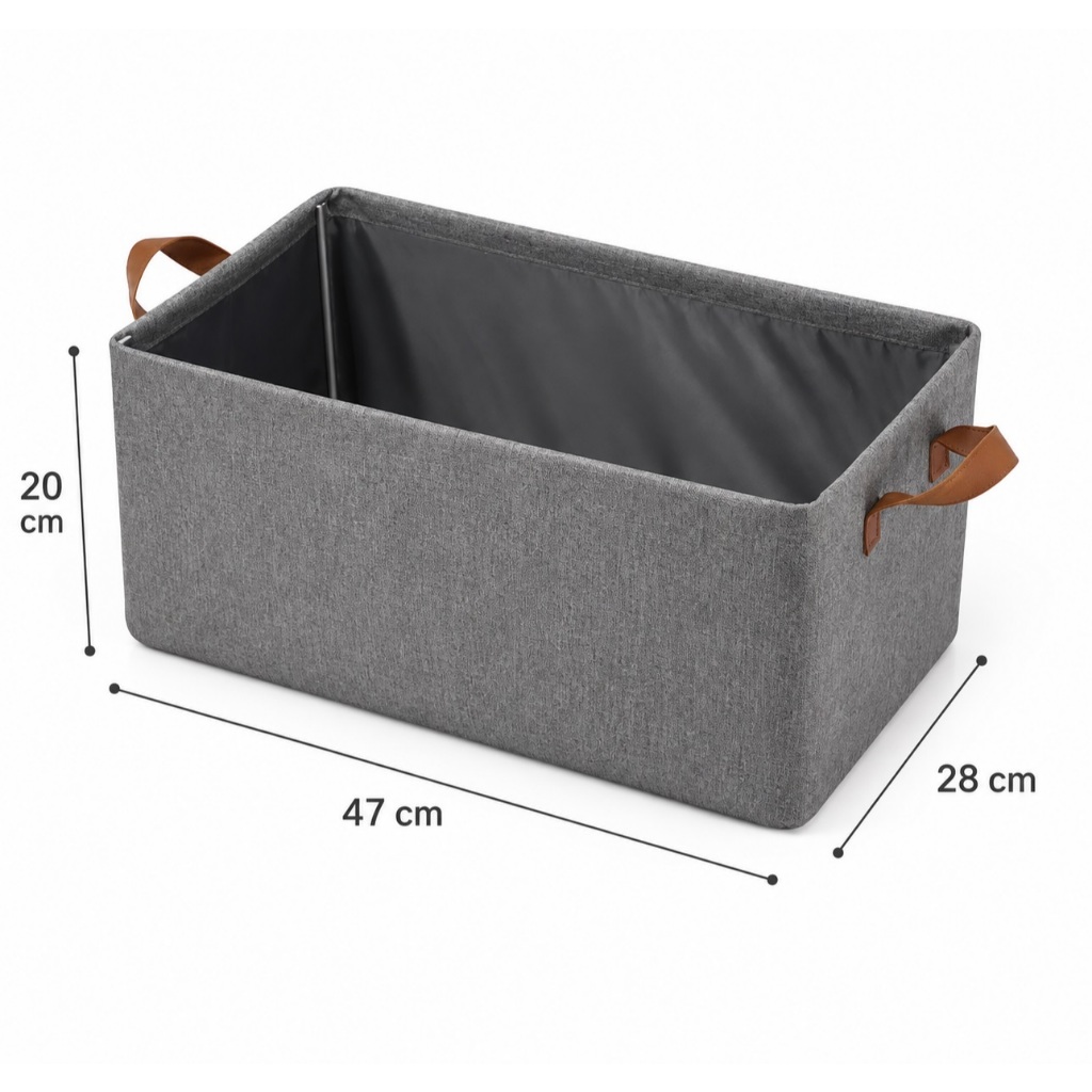 Organizador De Gavetas De Jeans Dobráveis/Roupas De Compartimento De Malha Economia De Espaço Em Casa — imagem 2 de 2