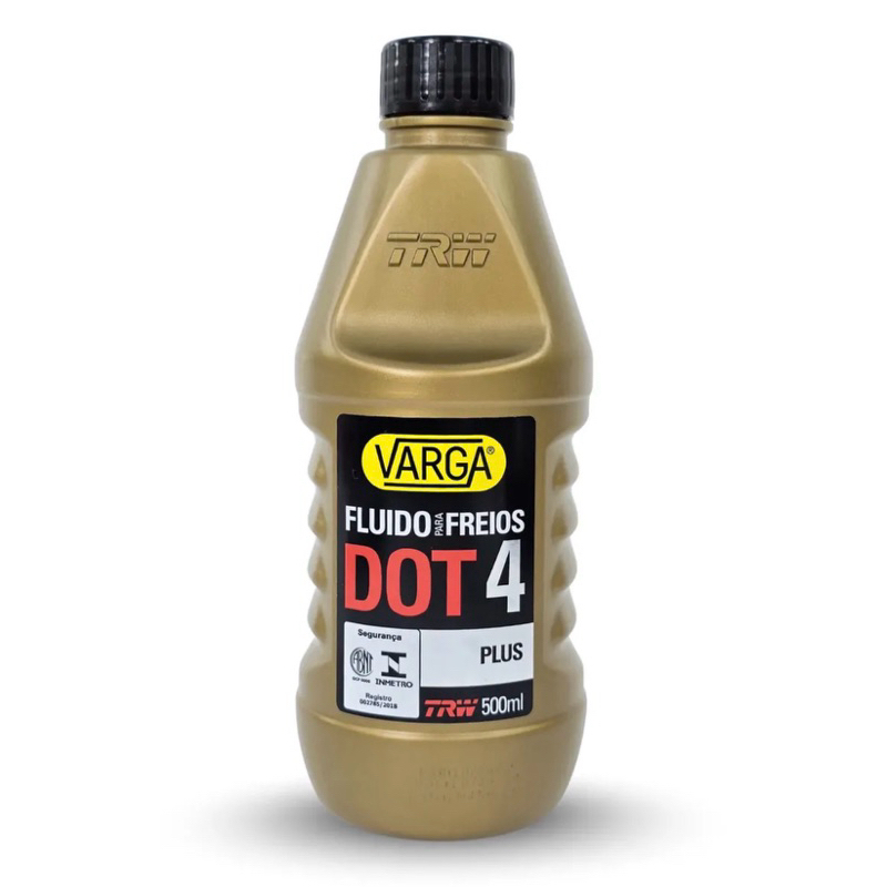 Fluido de Freio Varga / TRW DOT 4 PLUS 500ml - Original INMETRO