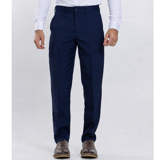 CALÇA SOCIAL MASCULINA SLIM EM OXFORD COM CORTE EM ALFAIATARIA IDEAL PARA EVENTOS, TRABALHO E IGREJA.