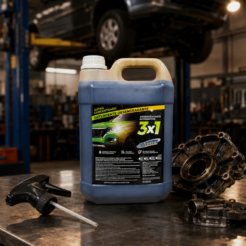 Detergente Desengraxante TriMaster 5L 3em1 Automotivo Limpa Graxa Motor Chassis Desengordurante SuperToque 4x1 Bugatti — imagem 2 de 2