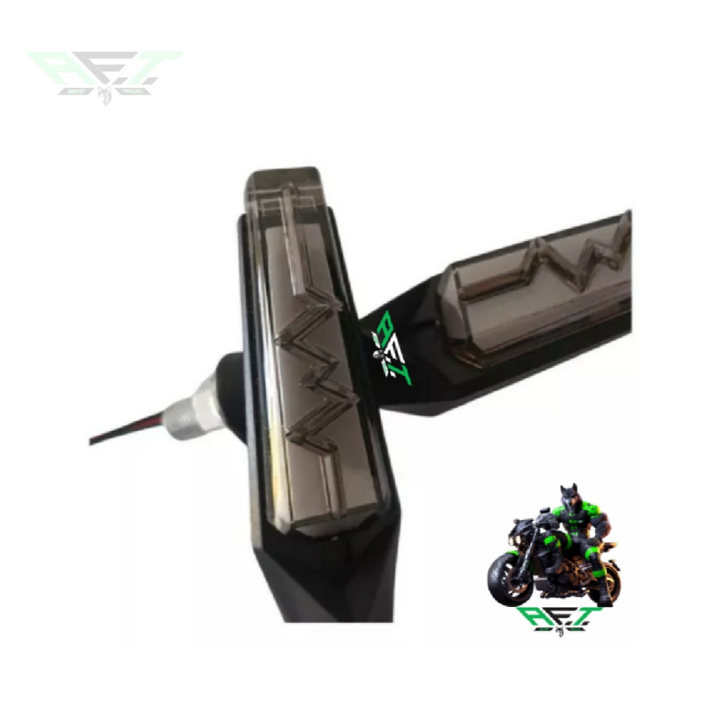 Pisca Seta Led Esportivo Slim Sequencial Raio Universal