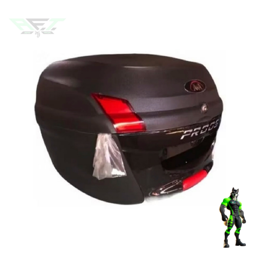 Baú para moto Awa Proos 29 Litros Original com Base Para Fixação COM ENGATE RÁPIDO REMOVÍVEL · foto 2