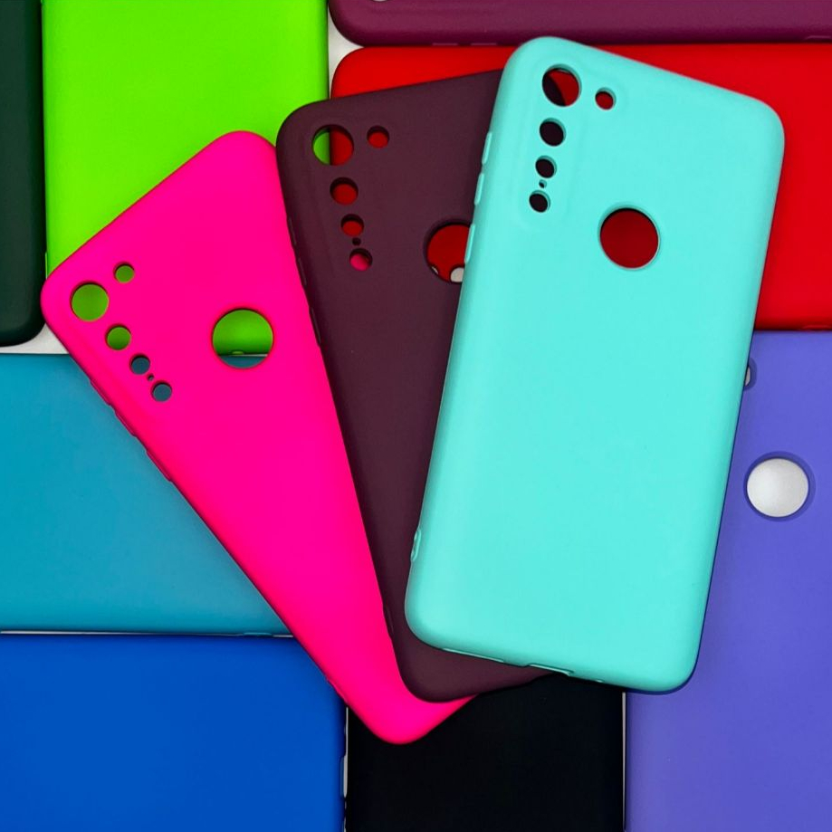 Capa de celular para Motorola G8 Power Silicone com Proteção de Câmera Interior Aveludado Macia TPU