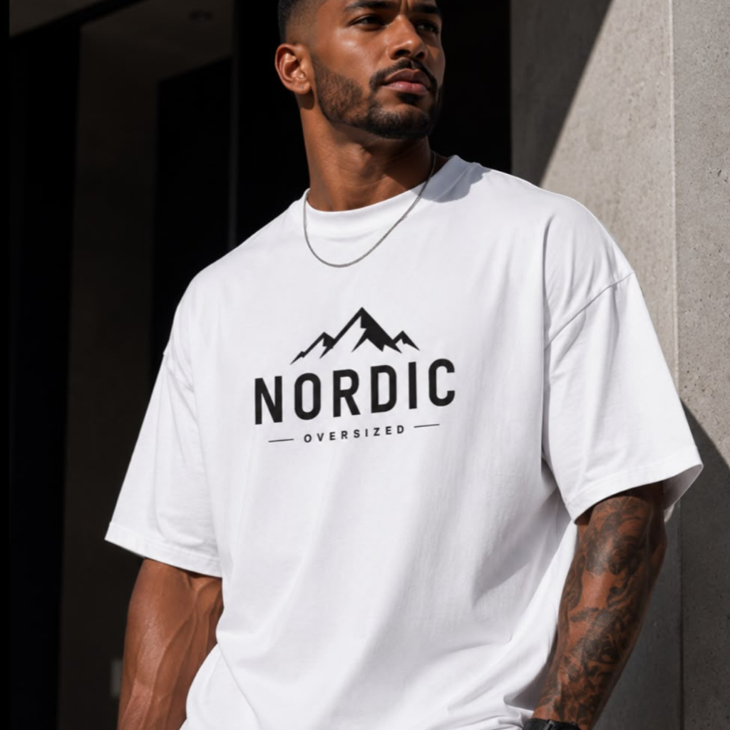 Camiseta Oversized Masculino/Feminino  Academia Camiseta Larga Streetwear Oversize Algodão Casual