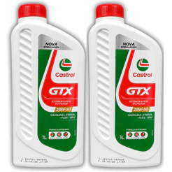 Kit 2 Óleo de Motor GTX 20W50 Mineral CASTROL