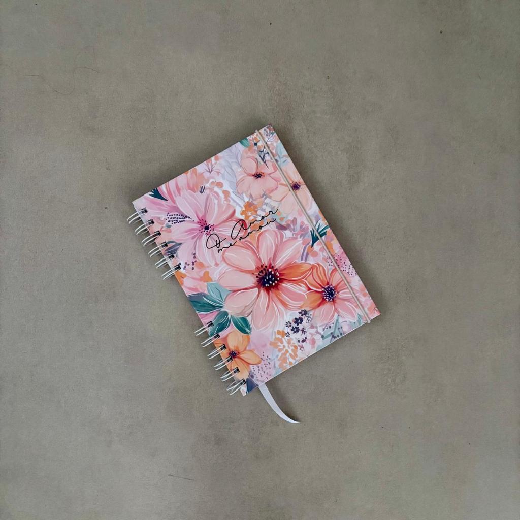 Imagem Caderno Diário da Gratidão Floral