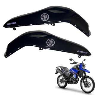 Carenagem Aba Lander Xtz 250 2020 Até 2024 Par Asa Tanque Superior Peça Nova Adesivadas