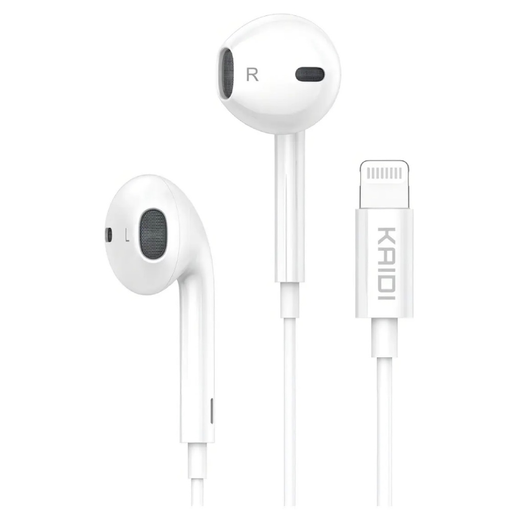 Fone de Ouvido para iPhone com Conector Lightning e Microfone Integrado