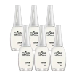 Kit 6un Esmalte Colorama Cremoso França 8ml