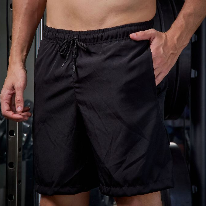 VB ONLINE Bermuda Masculina Tactel Academia Treino Fitness Shorts M ao G1