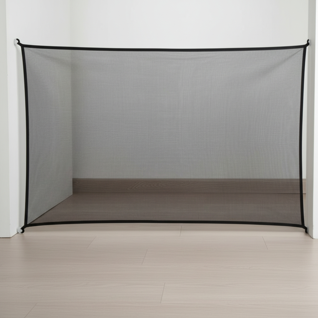 Cerca Cercado Tela Divisória de Ambientes p/ Portas p/ Pets Cães Cachorro Tam. 60x72cm *Cores