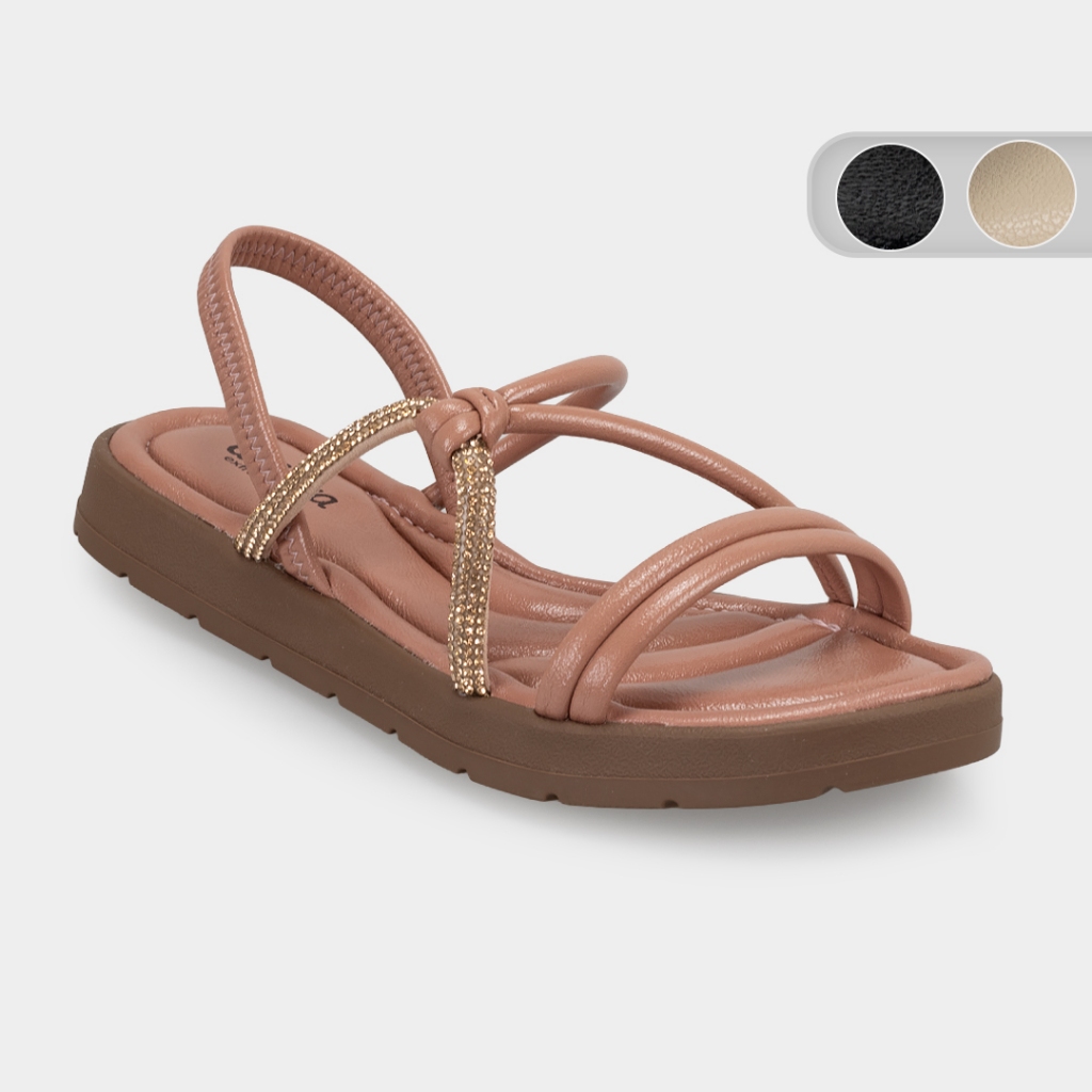 Sandalia Dakota Flatform Conforto Feminina DC691