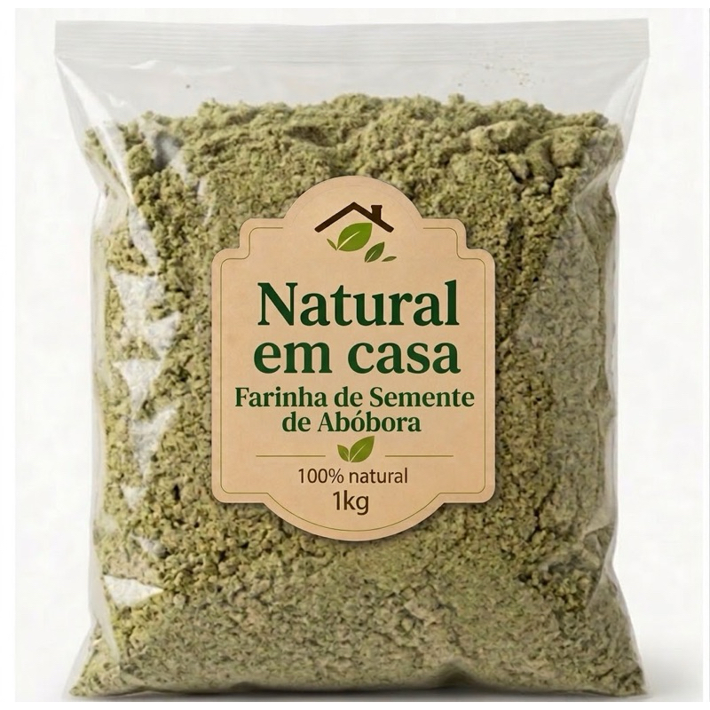 Farinha de Semente de Abóbora 🌱 100% Pura Natural