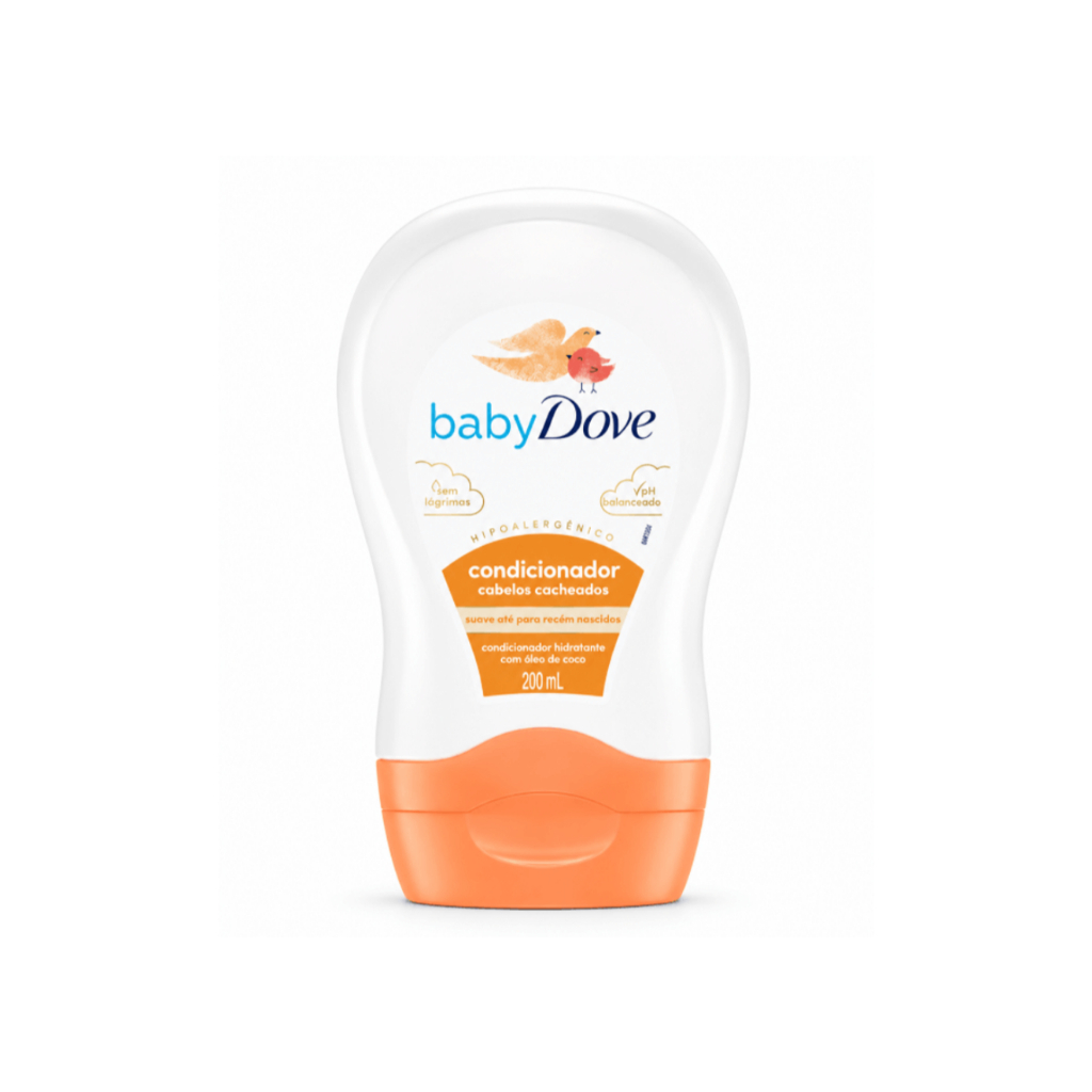Condicionador Baby Dove Cabelos Cacheados 200ml