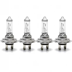 Kit 4 Lampadas Farol Baixo H7 12v Halogena
