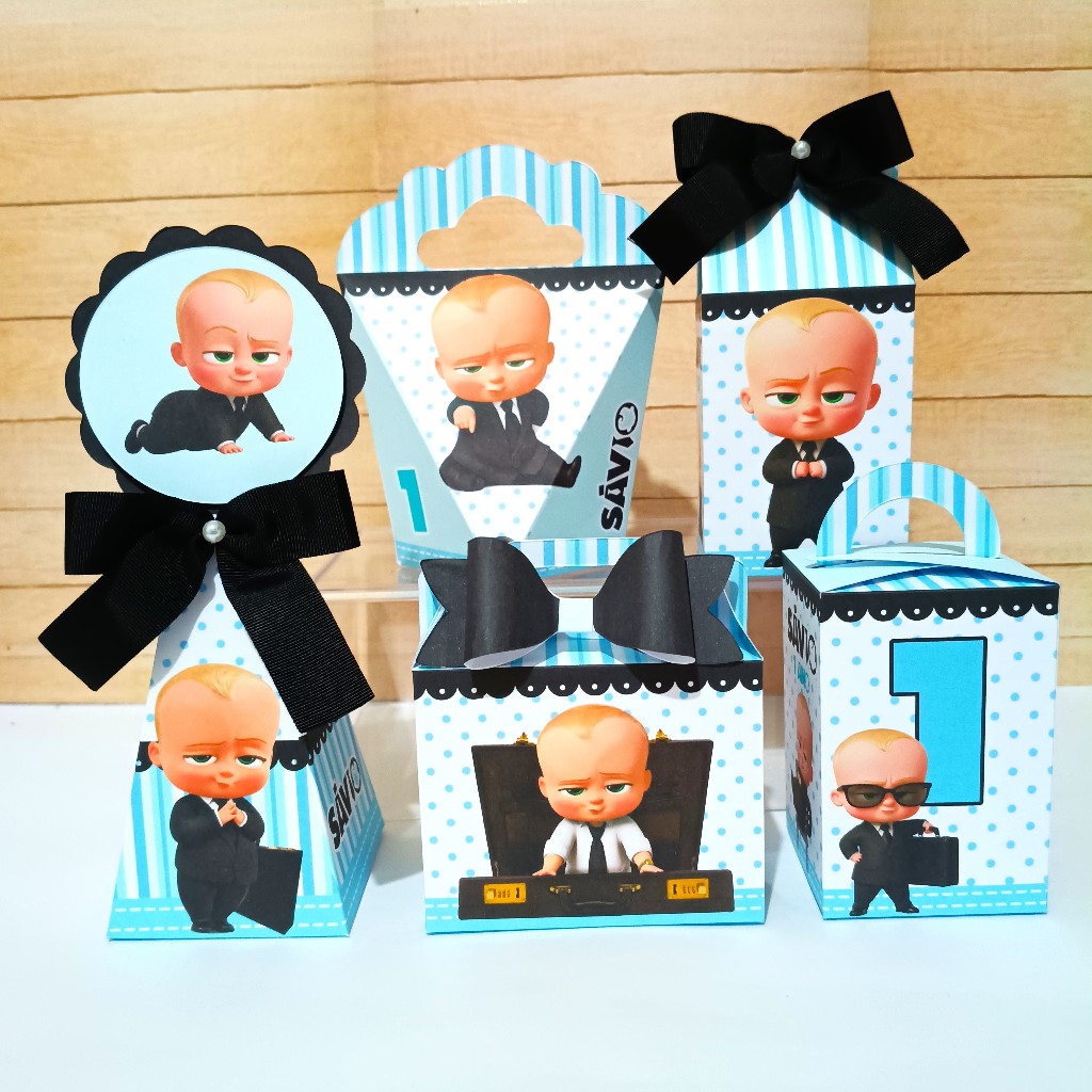 Kit Festa Poderoso Chefinho  - Caixinhas personalizadas Lembrancinhas para Aniversário - Personalizados