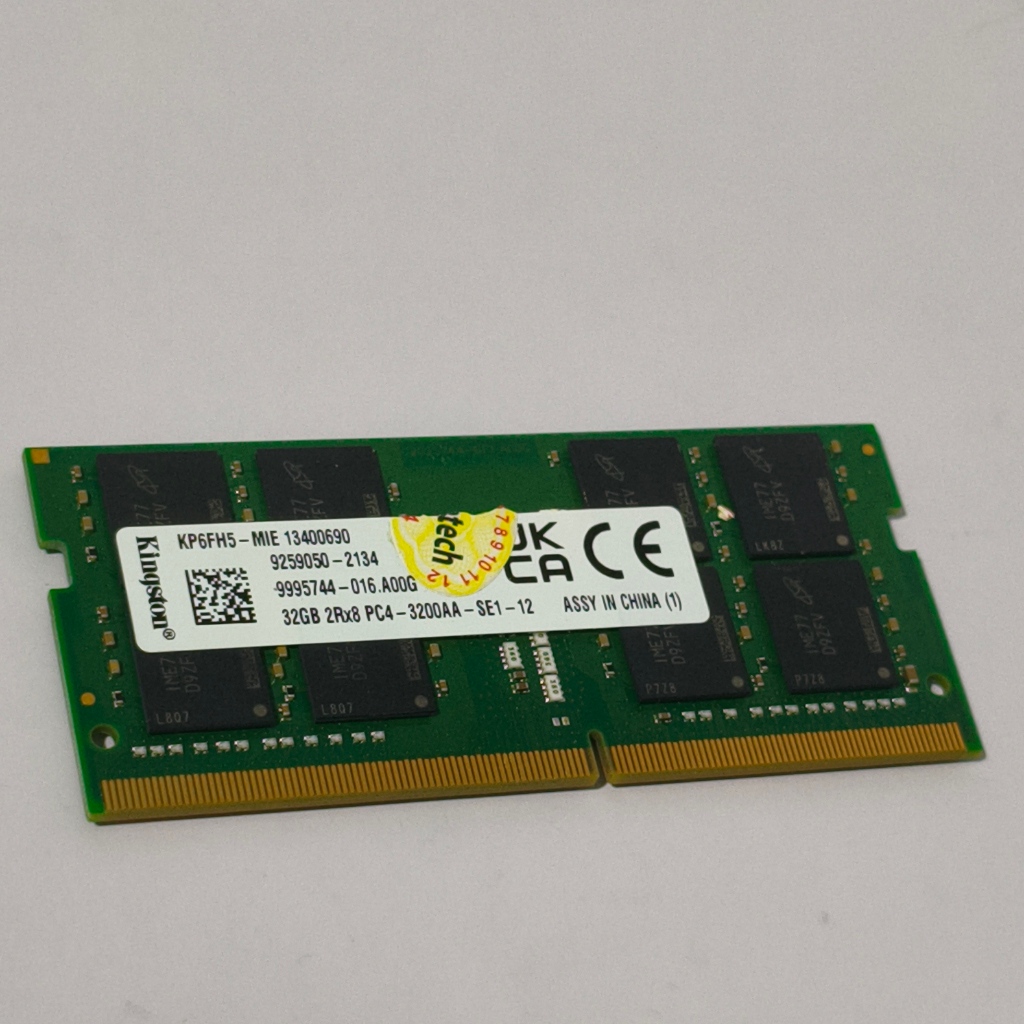 Memoria RAM KINGSTON, 32GB 3200mhz, Ddr4 Notebook Laptop