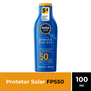 Protetor Solar Nivea Sun Protect & Hidrata Fps50 100ml